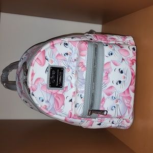Loungefly Disney The Aristocats Marie All-Over-Print Mini Backpack